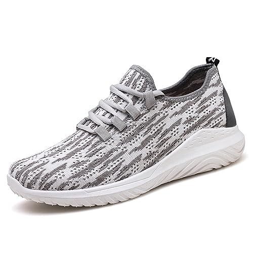 RUYI Laufschuhe Damen Herren Turnschuhe Sportschuhe Sneaker Running Schuhe Tennisschuhe Freizeit Straßenlaufschuhe Leichtgewichts Atmungsaktiv Walkingschuhe für Outdoor Fitness Jogging von RUYI