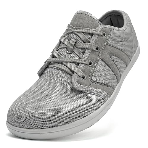 RUYI Unisex Knit Barfußschuhe Damen Herren Barfuss Schuhe, Minimalistische Walkingschuhe Traillaufschuhe, Bequem Freizeitschuhe mit Breiter Zehenbox und Zero-Drop Sohle von RUYI