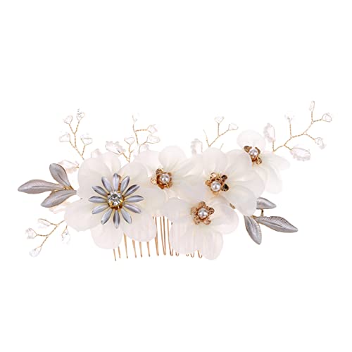 Hochzeit Kopfschmuck Haarkamm Haarspange Blume Strass Haarspange Strass Blume Haarkamm Clip Hochzeit Haarkamm Braut Haarspange von RWRAPS