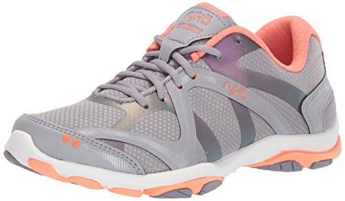 Ryka Damen Influence Crosstrainer, grau/orange, 38 EU Weit von Ryka