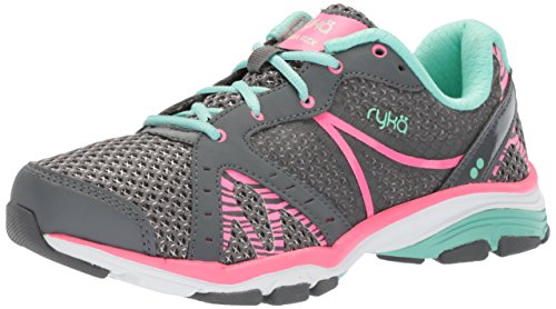 RYKA Damen Vida RZX Crosstrainer, Iron Grey/Hyper Pink/Yucca Mint, 38.5 EU von RYKA