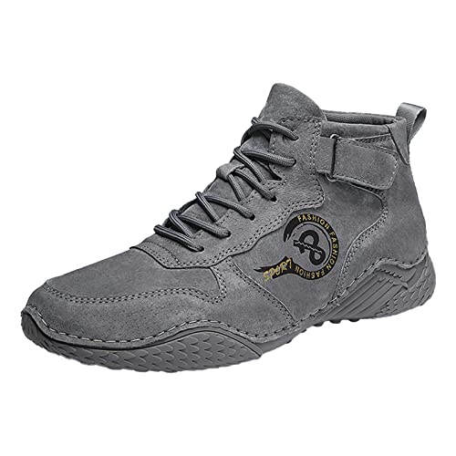 RYTEJFES Herren Schuhe Winter, Elegant Angebote Rutschfeste Waterproof Boots Stiefelette Warme Winter Outdoor Mode Sportschuhe Schuhe Kurz Plateau Ultralight Verschleißfeste Stiefel Winterstiefel von RYTEJFES