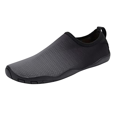 RYTEJFES Wasserschuhe Herren Damen Leicht Breathable rutschfest Badeschuhe Surfen Faltbare Wasserschuhe Barfussschuhe Schnell Trocknend 39 Aquaschuhe Schwarz 43 38 Strandschuhe Water Shoes von RYTEJFES