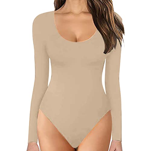 Shape Body Tanga Body Damen Elegant Sexy Rückenfrei Langarmbody Damen Baumwolle Spitzenbody Schwarz Damen Xxl Schwarzer Body Damen Transparent Bodybuilder Hose Frauen Body Braun Damen Langarm Xs von RYTEJFES