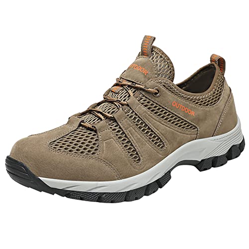 Trekkingschuhe Herren Wasserdicht Sommer 43 Gr 49 Barfußschuhe Wanderschuhe Turnschuhe Herren-Laufschuhe Fussballschuhe Lauflernschuhe Barfußschuhe Outdoor Schuhe Sneaker Arbeitsschuhe Sportschuhe 43 von RYTEJFES