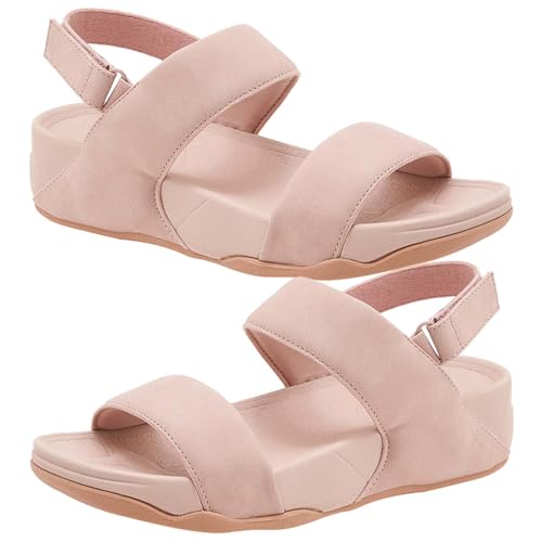 RZYW Damensandalen Women's Slippers Casual Plateau Sandalen Frauen Bequeme Sommer Hausschuhe Strand Bequeme Sommerschuhe für breite Füße Bohemian Sandals,Rosa,39/245mm von RZYW