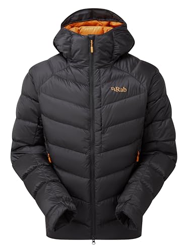 Rab Glaceon Pro Daunenjacke für Herren, leichter Daunenmantel zum Wandern, Klettern und Bergsteigen, Anthrazit, Medium Rab Glaceon Pro Daunenjacke für Herren, leichter Daunenmantel zum Wandern, Klettern und Bergsteigen, Anthrazit, Medium von Rab