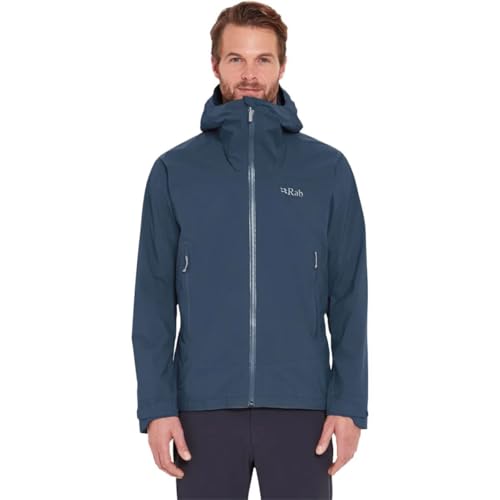 Rab Regenjacken Men Downpour Light Jacket blue L Rab Regenjacken Men Downpour Light Jacket blue L von Rab