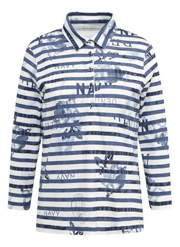 Rabe T-Shirt Gedruckter Ringel in Dunkelblau für Damen Rabe T-Shirt Gedruckter Ringel in Dunkelblau für Damen von Rabe