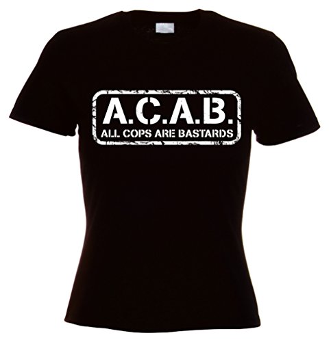 A.C.A.B. All cops Are Bastards Girl-T-Shirt von Racker-n-Roll