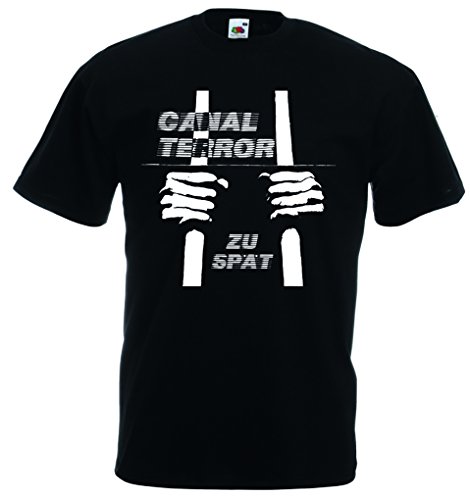 CANALTERROR Zu spät T-Shirt von Racker-n-Roll