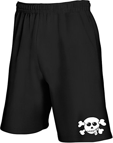 Racker-n-Roll Rocko Skull Jam Short Black von Racker-n-Roll