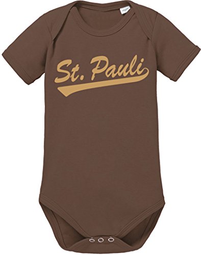 Racker-n-Roll ST. Pauli Creme Print Baby Body von Racker-n-Roll