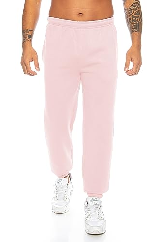 Raff&Taff Sporthose Sweatpants Pyjamas Übergrößen Funktionshose Trainingshose Jogginghose | Premium Baumwolle (RT-T-405-Rosa -3XL) von Raff&Taff