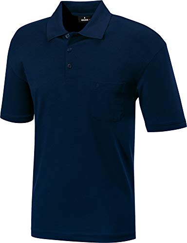 RAGMAN Herren RAGMAN Kurzarm Softknit Poloshirt X-Large, Marine von RAGMAN