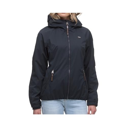 Ragwear DIZZIE Damen Frauen Jacke,Winterjacke mit Kapuze,wasserabweisend,bequem,Blau,M von Ragwear