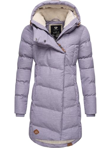 Ragwear Damen Wintermantel Warmer Steppmantel lang mit Kapuze Pavla Intl Lavender24 Gr. XS Ragwear Damen Wintermantel Warmer Steppmantel lang mit Kapuze Pavla Intl Lavender24 Gr. XS von Ragwear