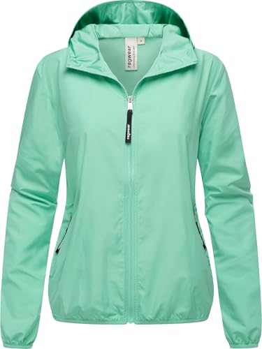 Ragwear Damen extraleichte Übergangsjacke Sommerjacke kurz mit Kapuze Vinzie C YOUMODO Turquoise Gr. XXL Ragwear Damen extraleichte Übergangsjacke Sommerjacke kurz mit Kapuze Vinzie C YOUMODO Turquoise Gr. XXL von Ragwear