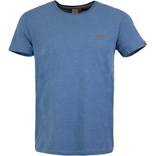 Ragwear Grady T-Shirt Herren (Blue, L) von Ragwear