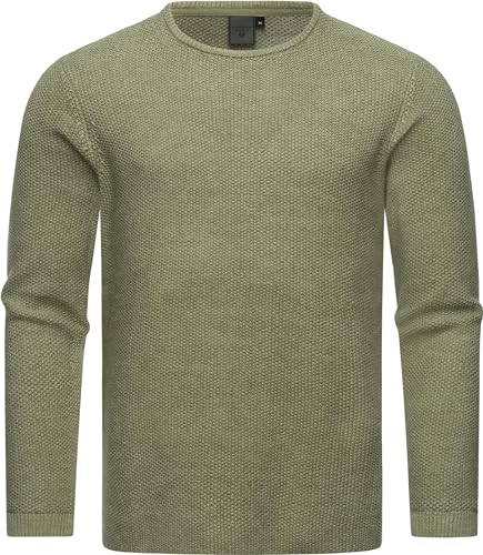 Ragwear Herren Strickpullover Knitson Olive Gr. XL von Ragwear