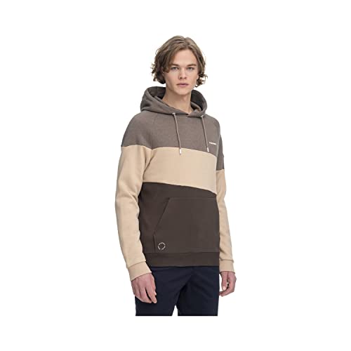 Ragwear Herren Sweatshirt TRISO Sand/braun/beigemeliert L von Ragwear