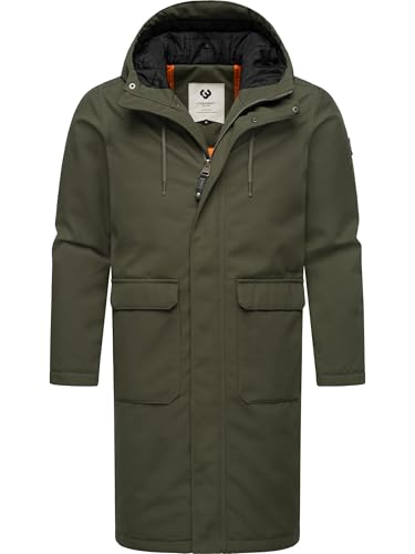 Ragwear Herren Warmer wasserdichter Wintermantel lang mit Kapuze Mr Them Long YOUMODO Dark Olive Gr. XXL Ragwear Herren Warmer wasserdichter Wintermantel lang mit Kapuze Mr Them Long YOUMODO Dark Olive Gr. XXL von Ragwear