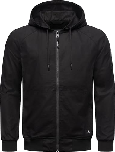 Ragwear Herren leichte Übergangsjacke kurz Outdoorjacke aus Ripstop-Material mit Kapuze Garoo YOUMODO Black Gr. M Ragwear Herren leichte Übergangsjacke kurz Outdoorjacke aus Ripstop-Material mit Kapuze Garoo YOUMODO Black Gr. M von Ragwear
