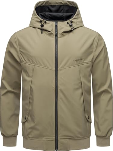 Ragwear Herren wasserdichte und atmungsaktive leichte Übergangsjacke Kurze Sommerjacke mit Kapuze Tyller Bonded YOUMODO Dusty Olive Gr. L Ragwear Herren wasserdichte und atmungsaktive leichte Übergangsjacke Kurze Sommerjacke mit Kapuze Tyller Bonded YOUMODO Dusty Olive Gr. L von Ragwear