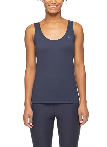 Ragwear KAPILA Damen Frauen Top,Sport-Top,Yoga-Top,Shirt,ärmellos,elastisch,Regular Fit,Navy (2028),M von Ragwear