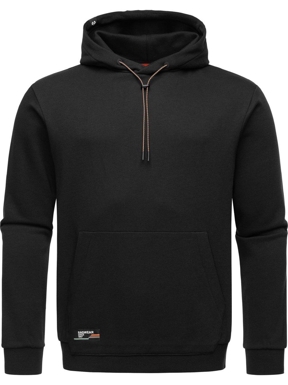 Ragwear Kapuzenpullover Herren Baumwolle, schwarz von Ragwear