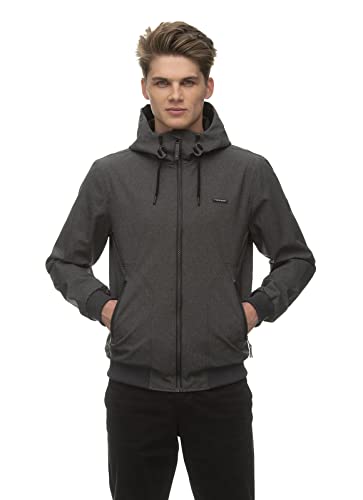 Ragwear M Stewie Schwarz - Lässige leichte Herren Freizeitjacke, Größe XL - Farbe Black von Ragwear