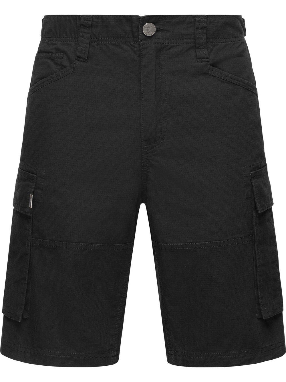 Ragwear Shorts Herren Baumwolle, schwarz von Ragwear