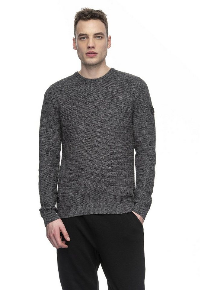 Ragwear Sweater Ragwear Sweater Herren BADAN 2022-35002 Dunkelgrau Dark Grey 3012 von Ragwear