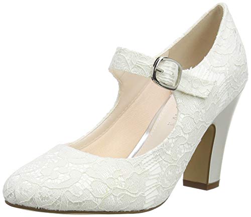 Rainbow Club Damen Madeline Pump,Elfenbein (Ivory), 38.5 EU von Rainbow Club