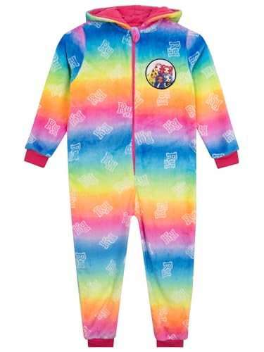 Rainbow High Onesie | Schlafanzüge Für Mädchen | Vlies Onesie Mädchen | Mehrfarbig 116 von Rainbow High