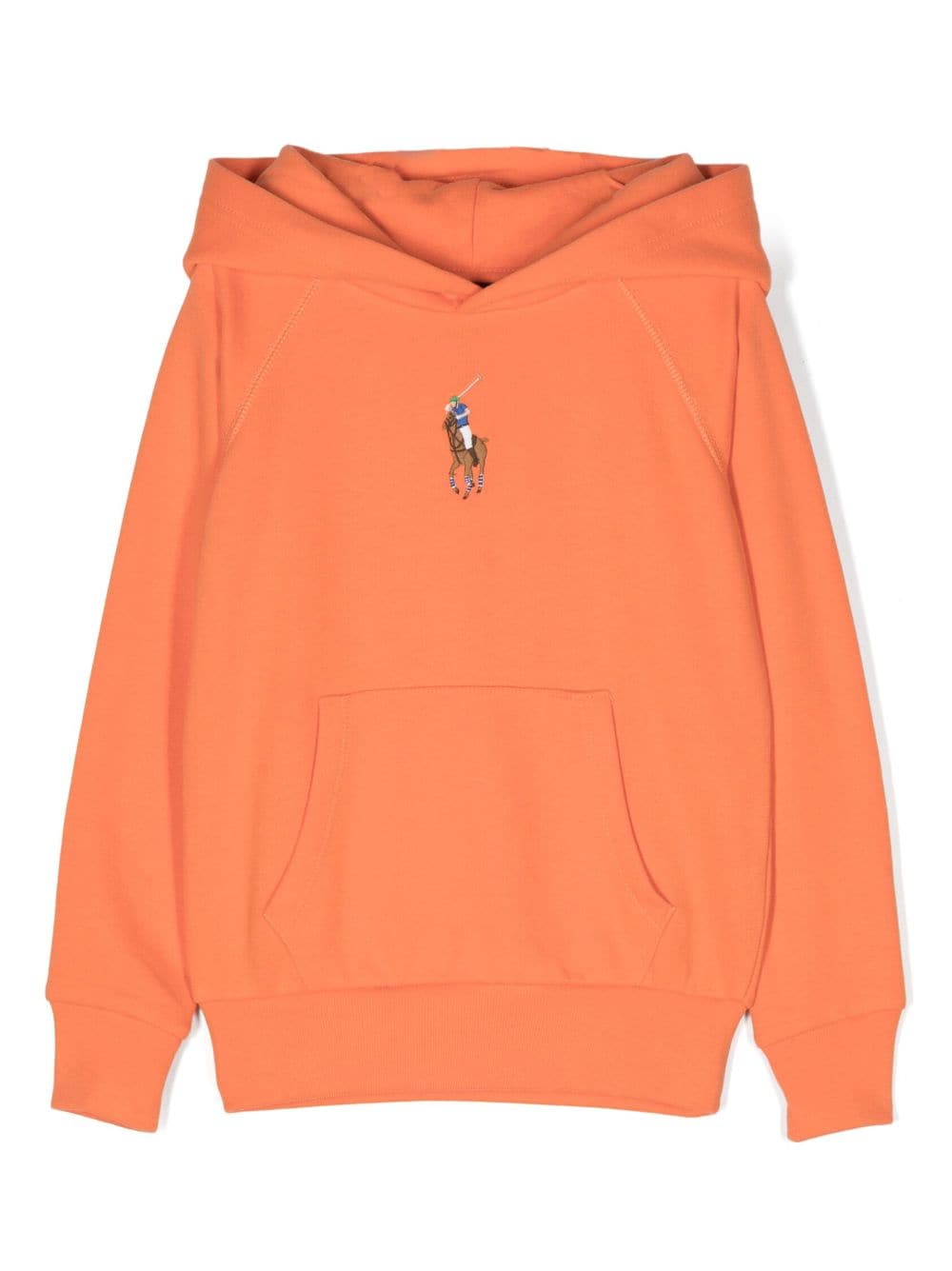 Ralph Lauren Kids Hoodie mit Polo Pony - Orange von Ralph Lauren Kids