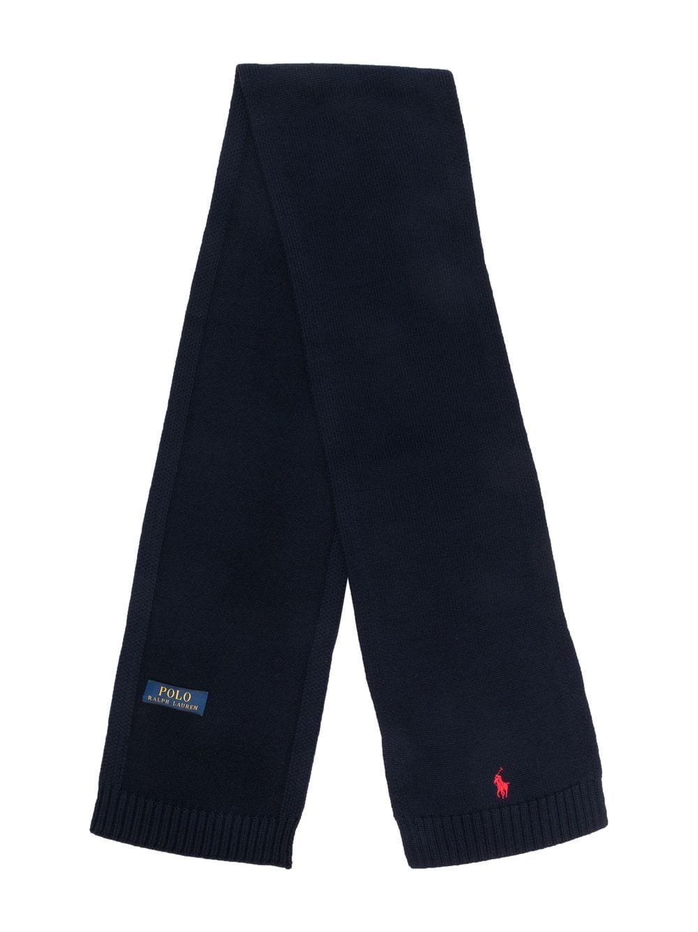 Ralph Lauren Kids Schal mit Logo-Stickerei - Blau von Ralph Lauren Kids