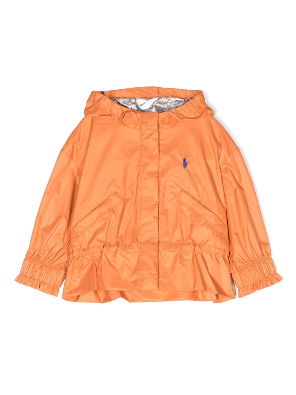 Ralph Lauren Kids Windbreaker mit Logo-Stickerei - Orange von Ralph Lauren Kids