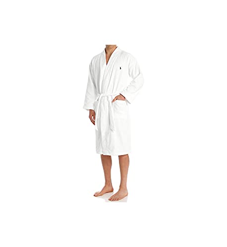 Ralph Lauren Männer Polo Kimono Velour Robe Weiß XL von Ralph Lauren