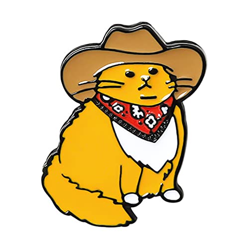 Japan Und Südkorea Für Kreativen Trend Cartoon Niedlich Western Cowboy Für Brosche Zubehör Pin B Anstecknadeln Für Männer Anzüge Mit Krawatte von Ranuw