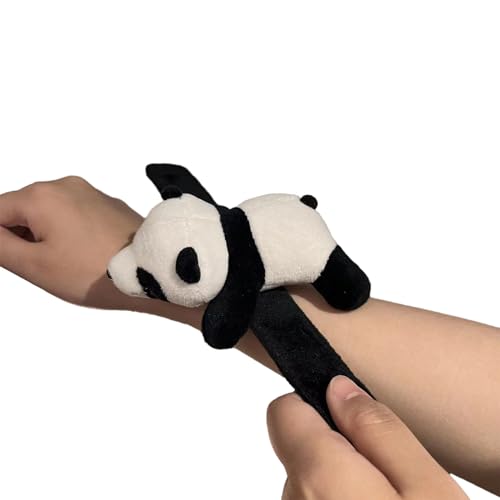 Süßes Haarseil Rutschfestes Haarband Für Kinder Niedliches Panda Haarband Und Slap Armband Brosche Für Cosplay Slap Armbänder Für Kinder Slap Armbänder Bulk Slap Armband Für Geschenkpapier Slap von Ranuw