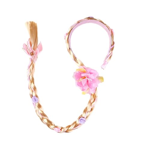 Zöpfe Stirnband Für Rollenspiel Mädchen Rollenspiel Dress Up Hairhoop Haarschmuck Haardekorationen Für Kinder Kinder Dress Up Zubehör von Ranuw