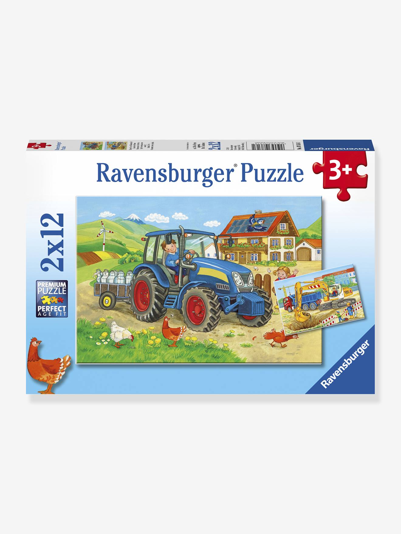 Kinder Puzzle-Set Baustelle und Bauernhof Ravensburger Kinder Puzzle-Set Baustelle und Bauernhof Ravensburger von Ravensburger