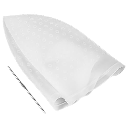 Raxove Highlight-Haarkappe, professionelle Highlight-Haarkappe, Highlight-Kappe für Haare mit Häkelnadel, wiederverwendbare Silikon-Highlighting-Kappe zum Haarfärben Raxove Highlight-Haarkappe, professionelle Highlight-Haarkappe, Highlight-Kappe für Haare mit Häkelnadel, wiederverwendbare Silikon-Highlighting-Kappe zum Haarfärben von Raxove