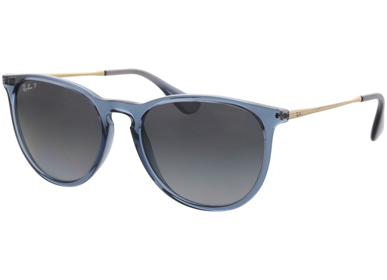 Ray-Ban Erika RB4171 6592T3 54-18 Sonnenbrille mit Sehstärke erhältlich, Damen, Vollrand, Cateye von Ray-Ban