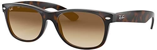 Ray-Ban RB2132 Wayfarer (heller Havanna-Rahmen/braune Farbverlaufslinse 710/51, 58) von Ray-Ban