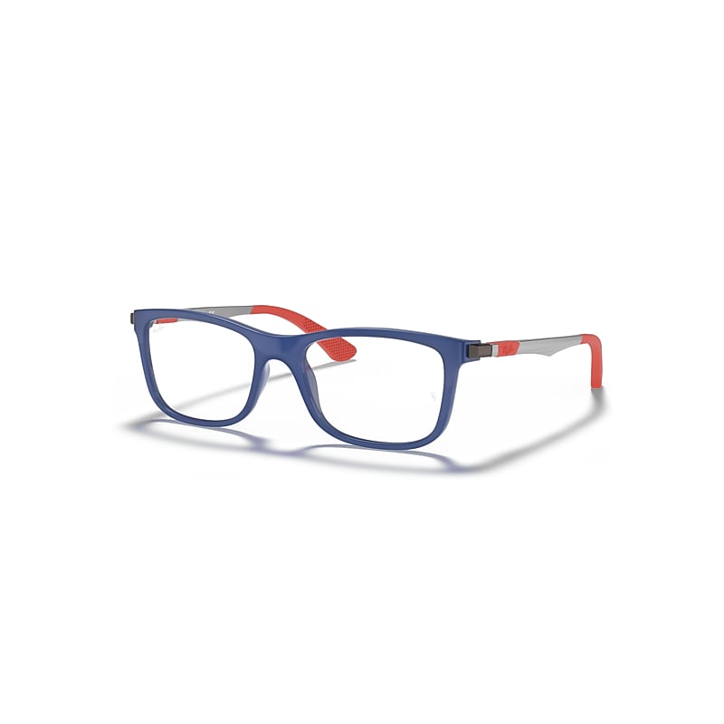 Ray-Ban Rb1549 Optics Kids  Blau Transparent Fassung Demo Gläser Glas Polarisiert 46-16 von Ray-Ban