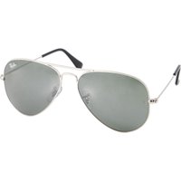 Ray Ban Herren Sonnenbrille grau Metall von Ray Ban