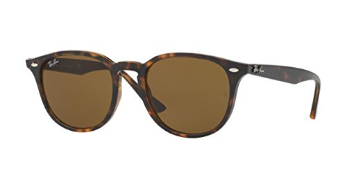 Ray-Ban Unisex – Erwachsene RB4259 Sonnenbrille, Mehrfarbig (Gestell: Havana,Gläser: braun 710/73), Medium (Herstellergröße: 51) von Ray-Ban