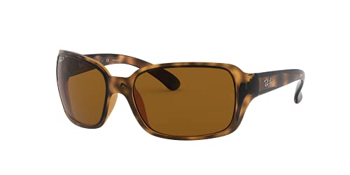 Ray Ban Unisex Sonnenbrille RB4068, Gr. X-Large (Herstellergröße: 60), Braun (Gestell: Havana, Gläser: Polarized Braun Klassisch 642/57) von Ray-Ban